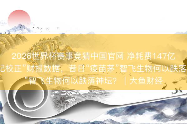 2026世界杯赛事竞猜中国官网 净耗费147亿元，运动六年“违纪校正”财报数据，昔日“疫苗茅”智飞生物何以跌落神坛？｜大鱼财经